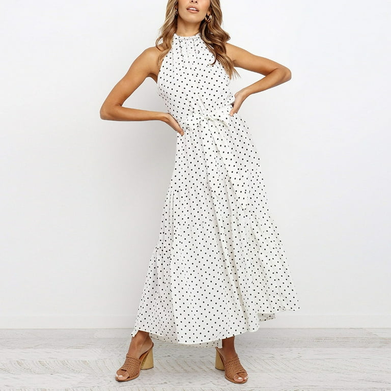 fitted lace wedding dress Bluebell Halter Neck Maxi Dress in Off White main image 0