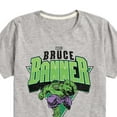 thumbnail image 3 of Marvel Hulk - Bruce Banner - Toddler And Youth Short Sleeve Graphic T-Shirt, 3 of 5