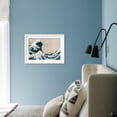 thumbnail image 4 of The Great Wave Off Kanagawa, from the Series 36 Views of Mt Fuji Fugaku Sanjuokkei, Scenic Framed Art Print Wall Art by Katsushika Hokusai Sold by Art.Com, 4 of 6