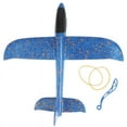 thumbnail image 1 of 1PC Foam Hand Throw Airplane Rubber Band Ejection Launch Glider Plane 35CM Toys, 1 of 5