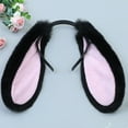 thumbnail image 6 of Fashion Headband Cartoon Headdress Plush Long Ears Hair Hoop Hair Accessories for Women Girls Gatherings, 6 of 9