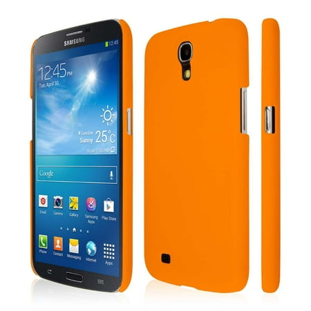 Samsung Galaxy Mega 6.3 Case, EMPIRE KLIX Slim-Fit Hard Case for Samsung Galaxy Mega 6.3 I9200 / I9205 / I527 - Soft Touch Orange (1 Year Manufacturer