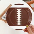 thumbnail image 4 of Hbdhejl Border : Themed Kids' Birthday Party Tableware Set Football Plates Napkins Tablecloth, 4 of 7