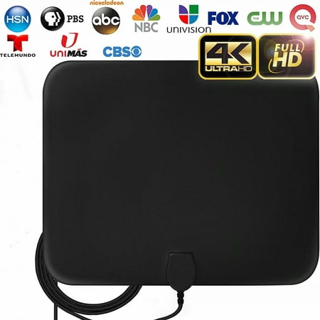 Black Friday Clearance!!!Amplified HD Digital TV Antenna Long 120 Miles Range - Support 4K 1080p Fire tv Stick and All Older TV's Indoor Powerful HDTV Amplifier Signal (Best Tv On The Market Today)