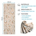 thumbnail image 2 of Shibainu and Love Hot Yoga Mat Towel Non Slip for Hot Yoga - Quick-Drying Yoga Mat Cover with 4 Corner Pockets with Travel Bag - Hot Yoga Towel Non Slip 74"x26", 2 of 6