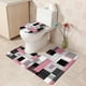 thumbnail image 3 of Juego de cortinas de ducha impermeables | Tabique de baño de PVC de 4 piezas | Separación en seco y húmedo | Alfombrilla antideslizante | Fácil de limpiar | Diseño moderno, duradero y elegante |, 3 of 4