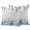 grey, variant on 2 Pack Outdoor Waterproof Throw Pillow Covers,Farmhouse Blue Hydrangeas Flower Leaves Decorative Patio Pillowcases for Chair Couch Sofa 16x16in