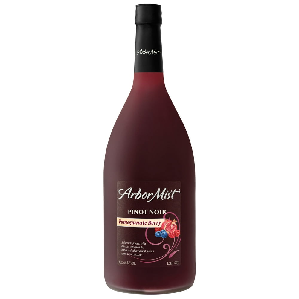 Arbor Mist Pomegranate Berry, Fruit Wine, 1.5 L Bottle