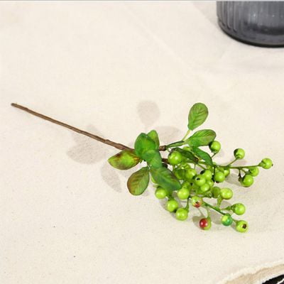 Fruit Arrangment Michellem Single Bean Simulation Berry Simulation Plant Flower Arrangement Small Berry Blueberry Fruit ()