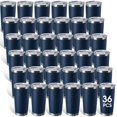 thumbnail image 1 of Vaso Sieral de acero inoxidable, 450 ml, 36 unidades, color azul marino, 1 of 7