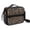 Camo and Leaf, variant on Camo and Branch Brown Pattern Insulated Lunch Bag with Shoulder Strap and Bottle Holder,Bento School Lunch Bag Box,11x9.5x3.5 Inches
