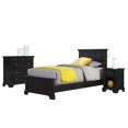 thumbnail image 2 of Home Styles Ensemble de Chambre à Coucher 3 Pcs Simple en Noir, 2 of 2