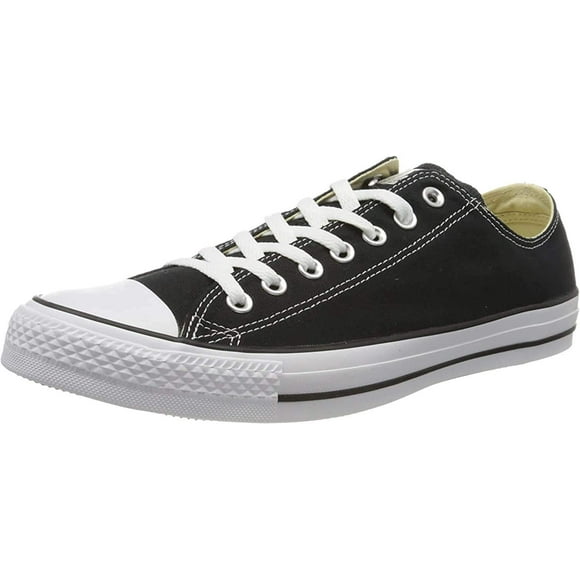 Converse Women's Chuck Taylor All Star Low Top Sneakers, Black, 7.5 B(M) US