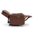 thumbnail image 4 of Sillón Reclinable Eléctrico Con Masajeador Vanlig Quebec Color Marrón, 4 of 5