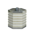 thumbnail image 1 of 3.4 x 3.5 x 4.5 in. Boardwalk White Q Tip Holder, 1 of 1