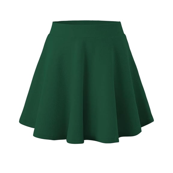 VBEWZET High Waist Pleated Athletic Skort Girls Summer Dress, Breathable Tennis Skirt Sport Daily Dress for Girls Outdoor Training Green 13-14 Years