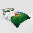 thumbnail image 2 of Ambesonne Autumn Bedding Set 4 Pcs, Idyllic Countryside, Queen, Multicolor, 2 of 2