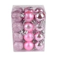 thumbnail image 3 of Xihbxyly Adornos Navideños, Bolas de Plástico con Vibrantes Colores, Adornos Brillantes para Colgar En El Árbol, Versátiles Detalles Festivos, para Fiestas En Casa y Bodas, Juego de 24 Piezas para Al, 3 of 7