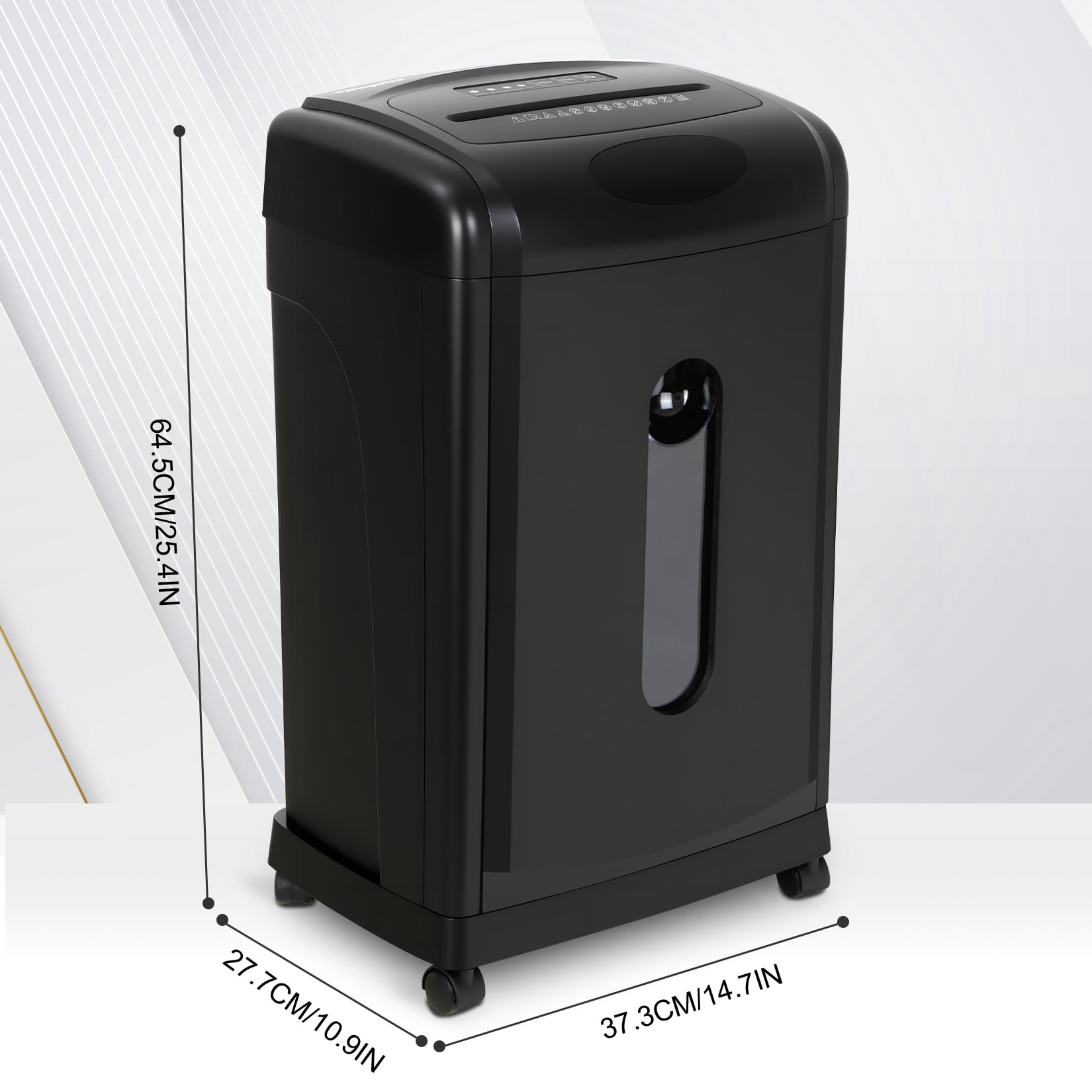 Wingwise Paper Shredder, 10 Sheets P5 Cross Cut Shredder, 7.9 Gallon Bin, CD/Credit Card Shredder , Home & Office Use