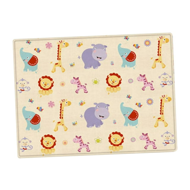lionlar Waterproof Portable Gyms Floor Mat Anti Slip 180Cmx150Cmx0.5cm Baby Crawling Mat