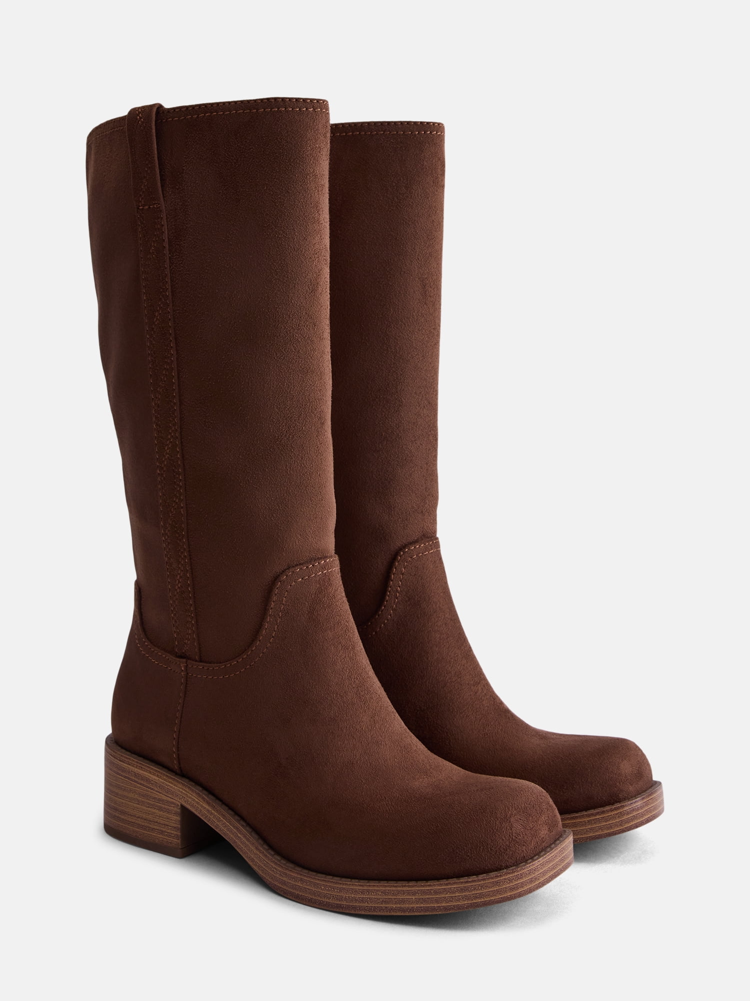 No Boundaries Women's Tall Riding Boot, Wide Width Available