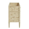 thumbnail image 3 of Modway Elysian 48" Wood Bathroom Vanity Cabinet (Sink Basin Not Included) in Burl, 3 of 10