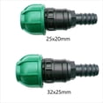 thumbnail image 4 of MYG PP Threaded Fitting Ball Valve Stop Solid Pipe to Flexible Hose Pipe PIPE JOINER, 4 of 6