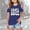 shirts for girls clearance-Blue, variant on RTKFRFLM Girls Cold Shoulder Graphic T-Shirt Kids Short Sleeve Open Shoulder Fashion Tee Top for Summer Trendy Cotton Print Shirt Stylish Cut-Out Shoulder School Outfits Soft