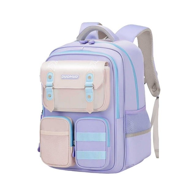 Huanglei Sac d'École Primaire Nuage Réduit la Charge 1 3 6 Grande Capacité Compartiment pour Garçons et Filles 5 10 Ans