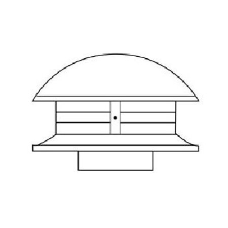 UPC 609408340581 product image for 3'' Vertical Chimney Cap for Selkirk Pellet Chimney | upcitemdb.com