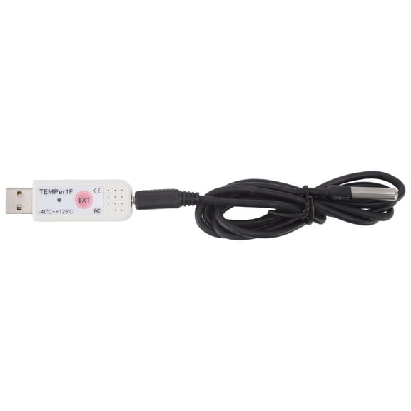 PC Components USB Computer Thermometer, Computer Temperature Recorder Data Logger for Indoor Outdoor