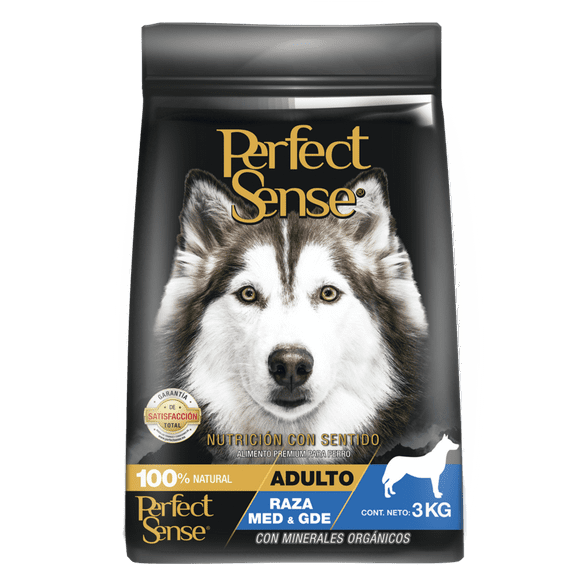 Alimento para Perro Adulto Raza Med/Gran 3 Kg Perfect Sense PS1832