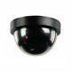 thumbnail image 1 of Liquidación especial！Cámara de seguridad falsa CCTV con cúpula simulada con luz LED roja parpadeante para el hogar, exterior, interior, negro, 1 of 7
