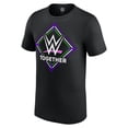 thumbnail image 2 of Men's Black WWE Together Women's History Month 2024 T-Shirt, 2 of 3