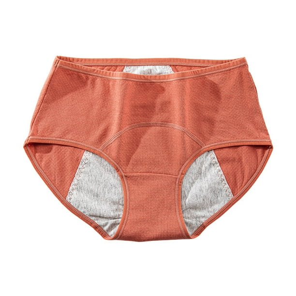 Pantalones fisiológicos para mujer, pantalones de tía, pantalones menstruales triangulares de cintura media con entrepierna de algodón, ropa interior a prueba de fugas, pantalones