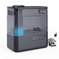 ALROCKET 5L Humidifiers for Bedroom, Cool Mist Humidfiers for Home Large Room,Baby and Plant,Black