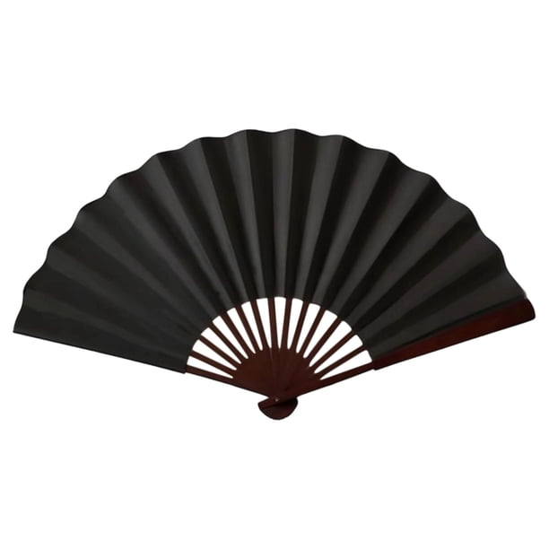 Abanicos Plegables Grandes Para Baile En Línea Con Tela Vintage, Abanicos De 13 Pulgadas Que Hacen Ruido Al Abrirse Para Presentaciones, Bodas Y Más.,Vsgery
