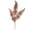 Café Latte, variant on Vickerman 24.5" Silvere Feather Fern Glitter Spray, 6 per bag.