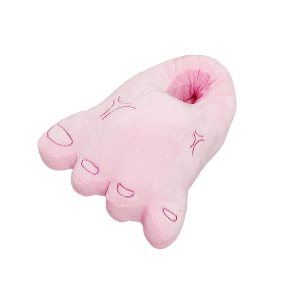 Sonducket Zapatillas cálidas novedosas para mujer con forma de aguacate, suaves y acogedoras, antideslizantes, para invierno Calzado pies grandes rosa 36-40 yardas