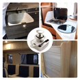 thumbnail image 3 of 5pcs Camper Car Push Lock RV Caravan Boat Motor Home Cabinet Drawer Latch Locks, 3 of 9