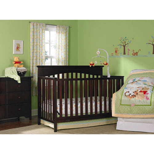 Disney Baby Winnie The Pooh Friends 3 Piece Crib Bedding Set