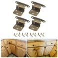 thumbnail image 2 of 4Pcs Self Closing Cabinet Hinges Kitchen Cabinet Hinges Furniture Hardware, 2 of 11