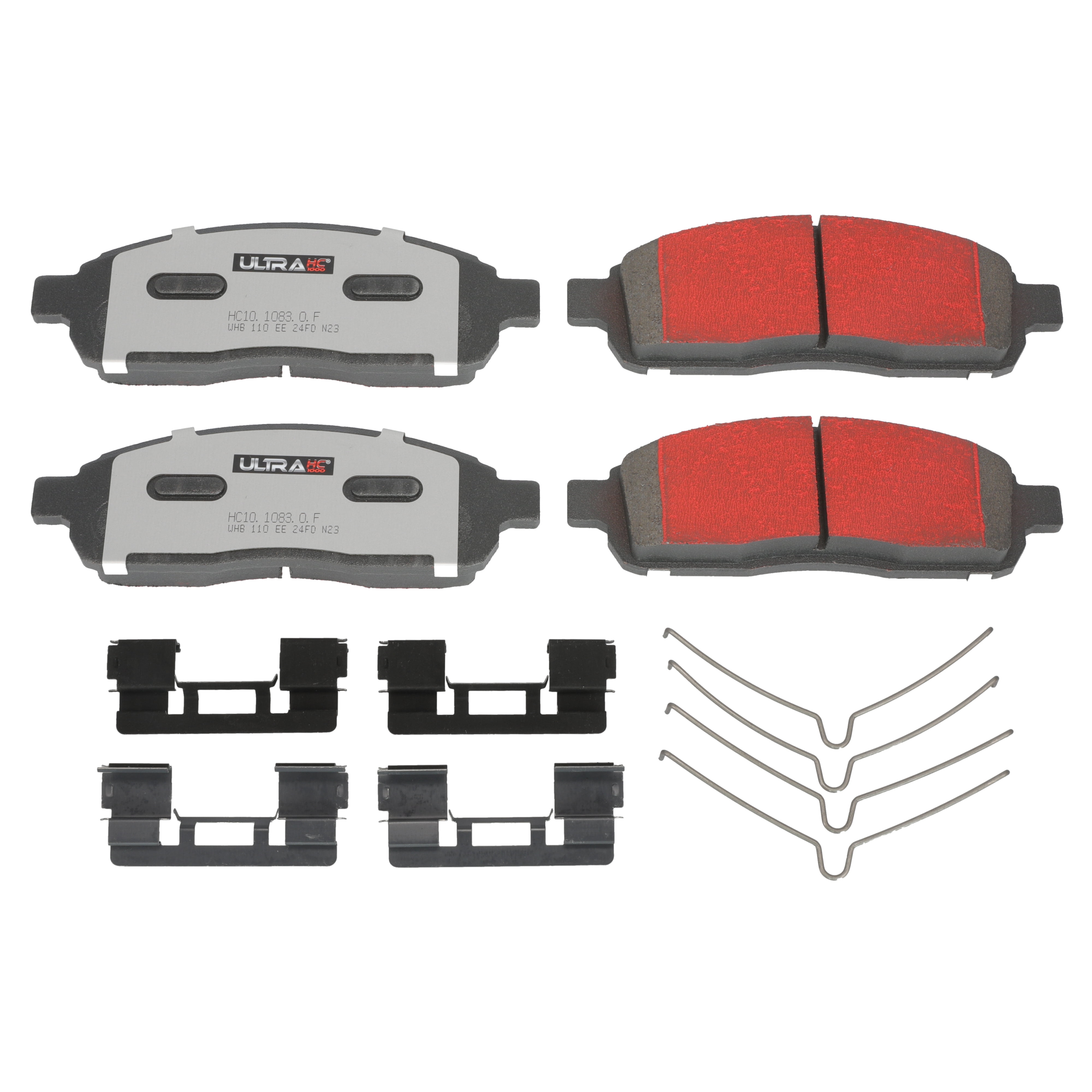 Ultra HC 1000 Brake Pad Set, Front HC10.1083.0.F, Ford F-150 2009-2004