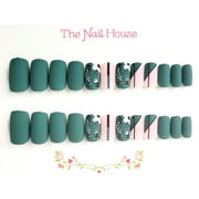 Perfectly Posh Matte Square Press-on Nails by The Nail House NH - 24 Pieces