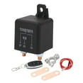 thumbnail image 3 of Interruptor de control remoto de batería, interruptor de batería de coche de 12 V 200 A, interruptor de apagado de control remoto inalámbrico, relé de arranque con cable, 3 of 8