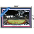 thumbnail image 3 of MLB Texas Rangers - Globe Life Field 22 Wall Poster, 22.375" x 34" Framed, 3 of 5