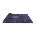 thumbnail image 2 of Ahgly Company Indoor Round Persian Blue Traditional Area Rugs, 3' Round, 2 of 4