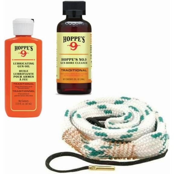 12 Gauge Cleaning Kit with Snake, Bore Cleaner and Oil