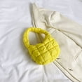 thumbnail image 4 of Bolsos de mujer Bolso de nube plisado Bolso de mano ligero Bolso de viaje suave (Amarillo) Wdftyju  Para Estrenar, 4 of 6