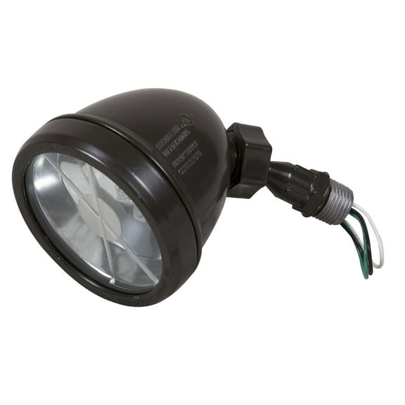 Weatherproof Swivel Lampholder Halogen 75W (GY 86 TYPE 4) Bronze